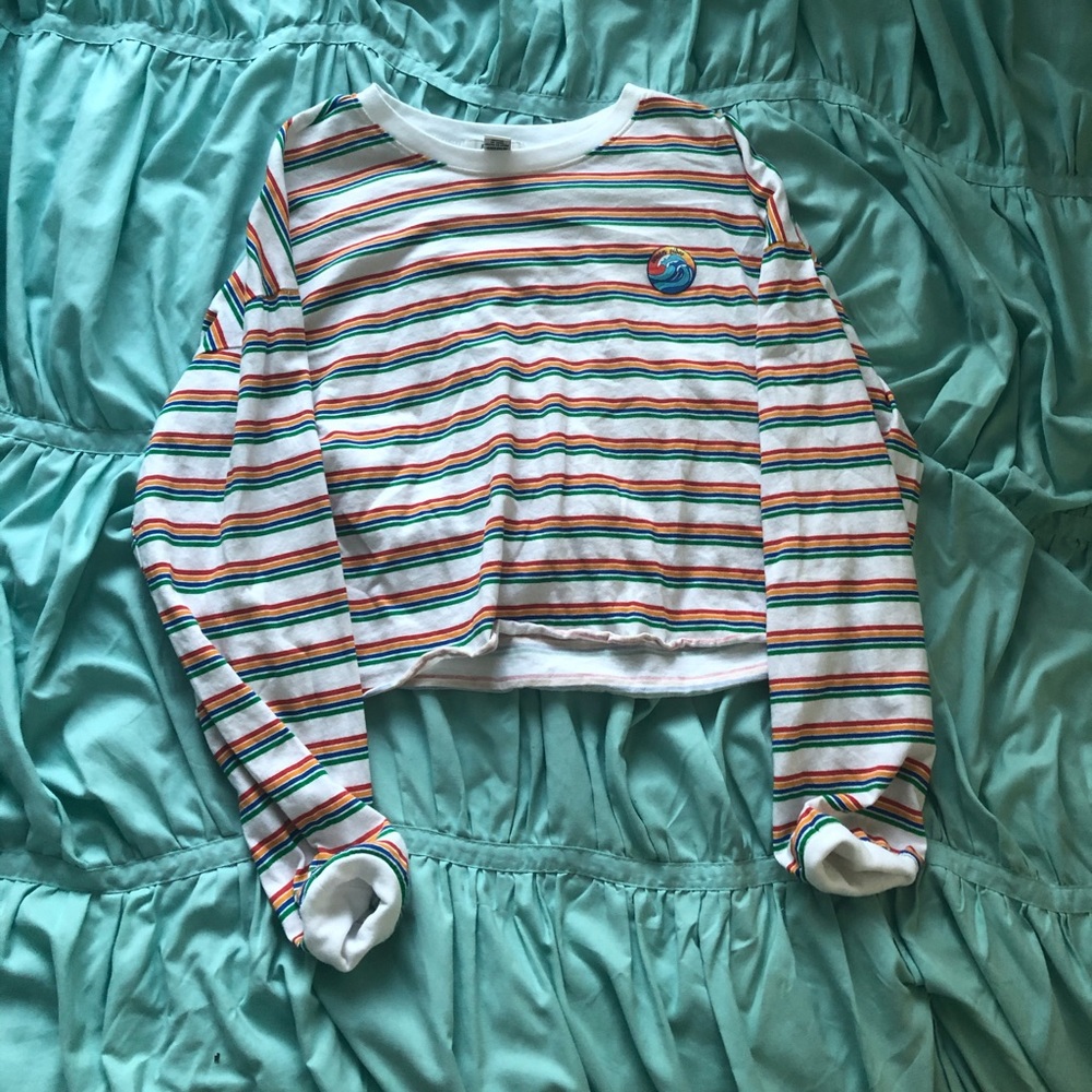 Forever 21 Long-sleeve crop top